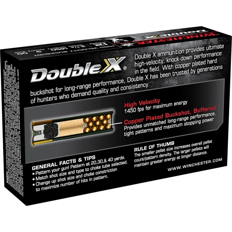 Winchester 12 Gauge BUCKSHOT – 5rd