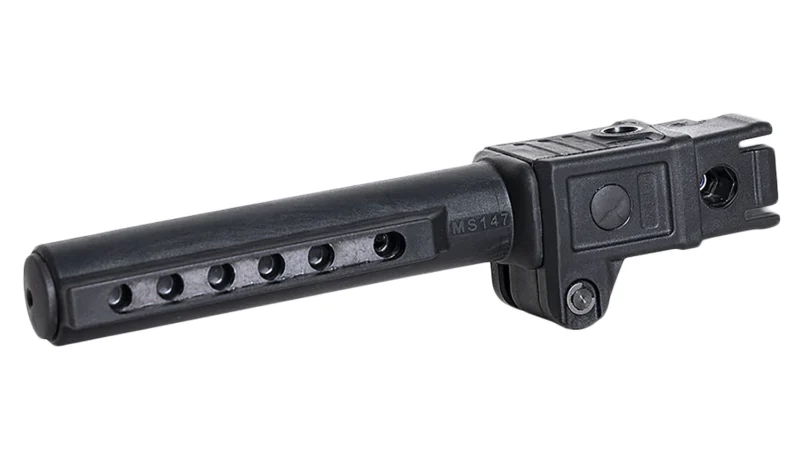 NcStar VG147 Folding Mil-Spec Stock Tube Black for AK-Platform