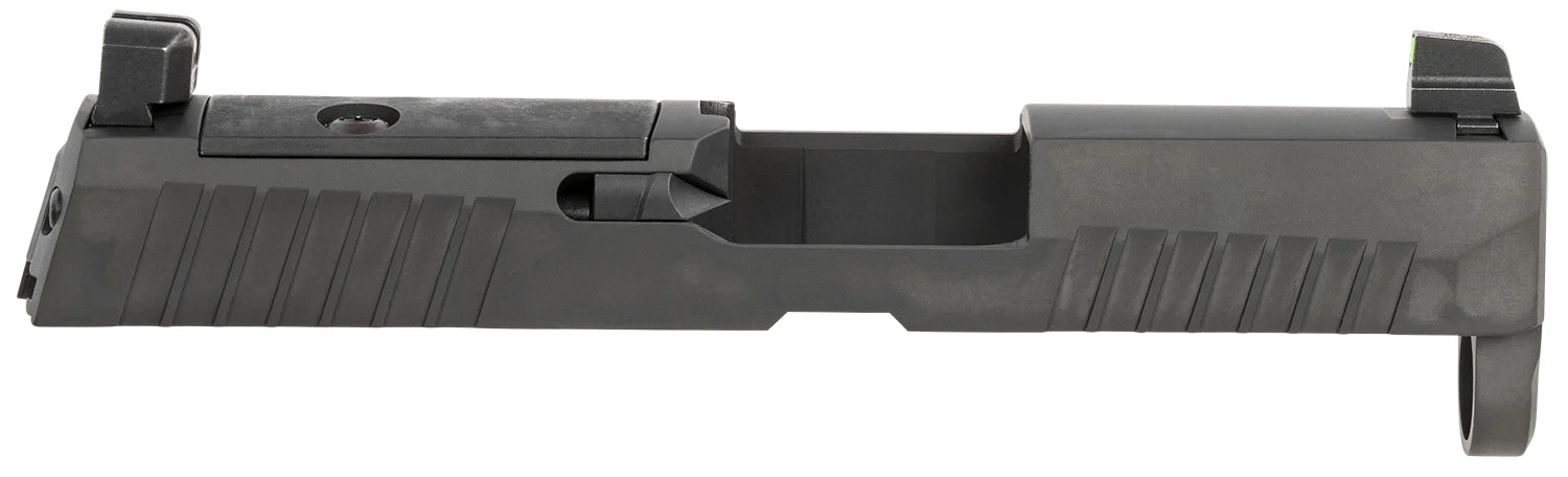 Sig Sauer 8900957 P320 Sig P320 9mm Luger Nitride Black Stainless Steel Optic Ready Slide XRAY3 Suppressor Sights Compatible With ROMEO1 PRO ROMEO2