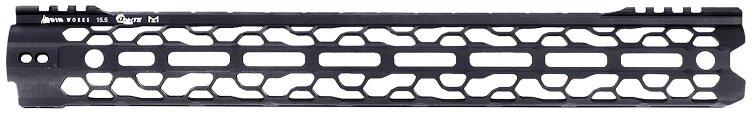 Odin Works F15MLO2 02 Lite M-LOK Forend-15.5" M-LOK, Black Aluminum, Mounting Hardware Included for AR-15