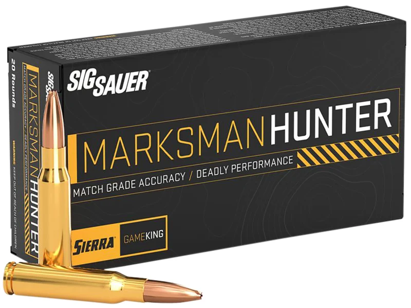 Sig Sauer E7RMGK16020 Marksman Hunter 7mmRem 160gr 20 Per Box/10 Case