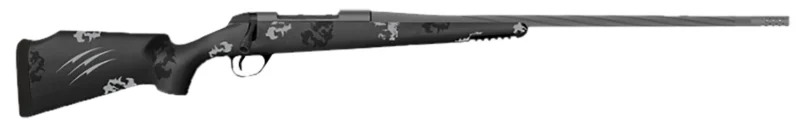 Fierce Firearms TWTROG65PRC20BP Twisted TI Rogue 6.5 PRC 20" Black Cerakote Steel Threaded Barrel, Drilled & Tapped Titanium Receiver, LR Negative Comb Phantom Camo Carbon Fiber Stock