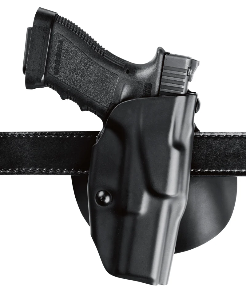 Safariland 637801411 6378 ALS OWB Black SafariLaminate Fits S&W J Frame Belt Loop/Paddle Mount Right Hand