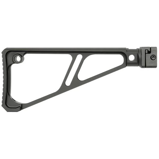 Midwest Industries Picatinny Side Folding Fixed Extruded Stock Black